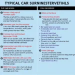 Full Car Service Checklist