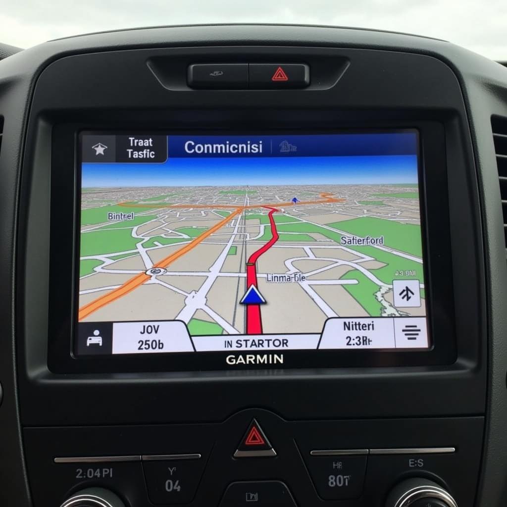 Garmin GPS with Live Traffic Updates