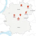 Gdansk car service locations map