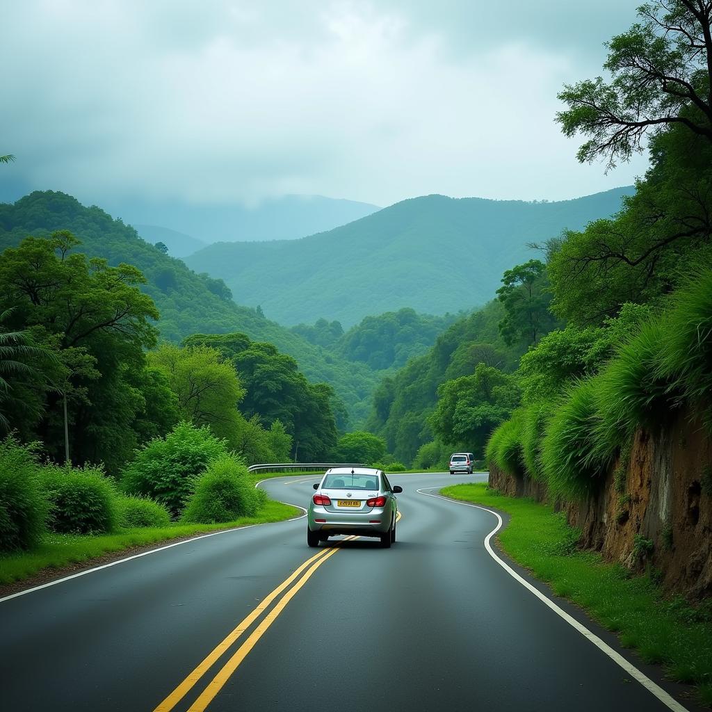 Scenic Guwahati road trip