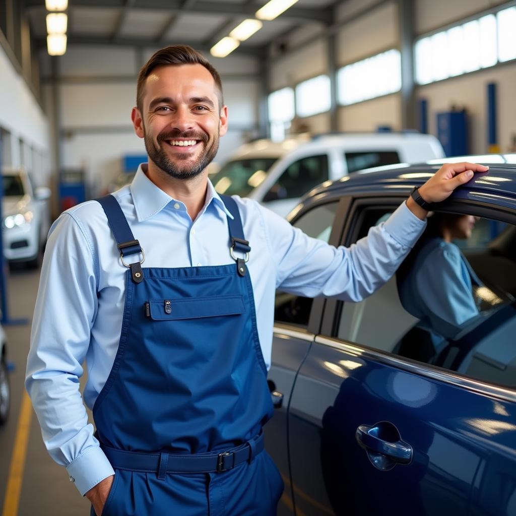 Happy Car Owner