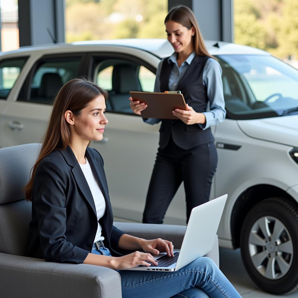 Stress-free car maintenance with concierge service.