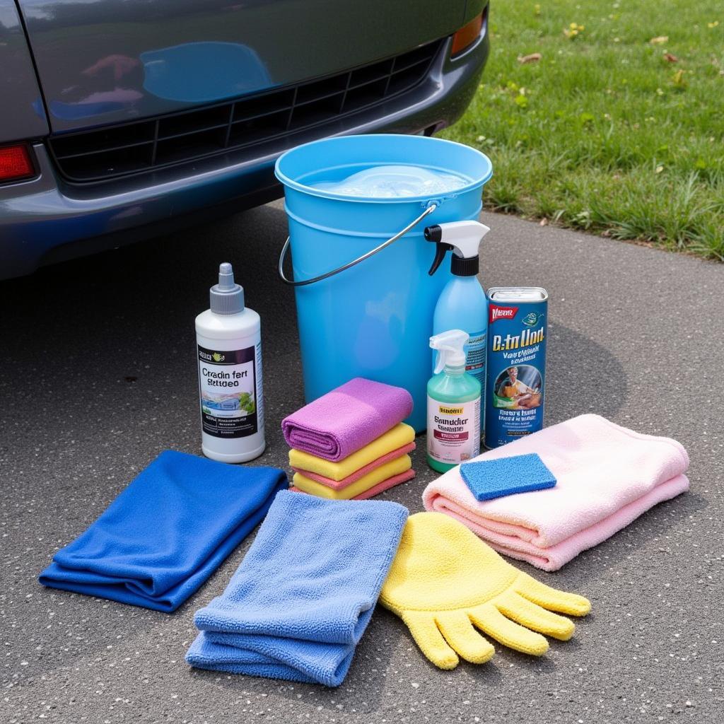 Essential Home Car Wash Supplies