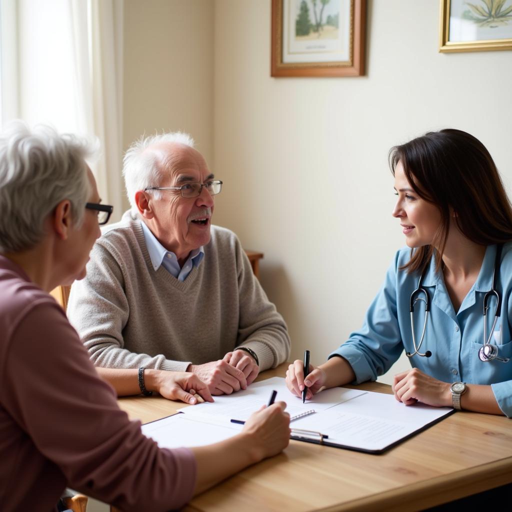 Consulting with a Home Health Care Agency