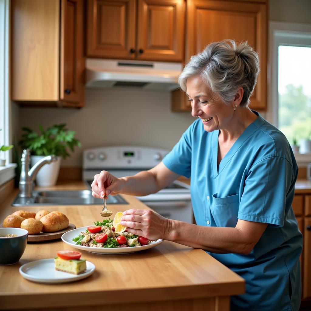 Homemaker services for the elderly