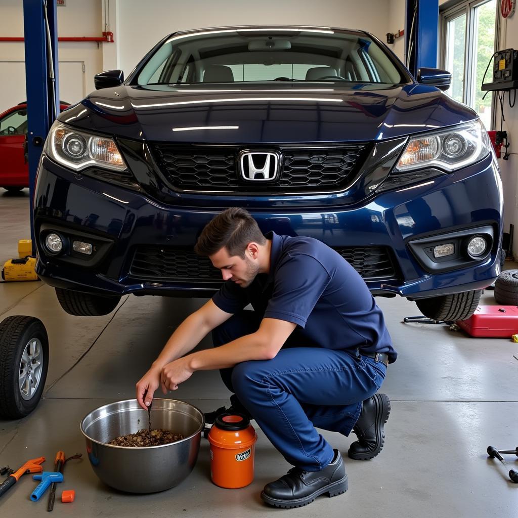 Honda Civic Oil Change Service