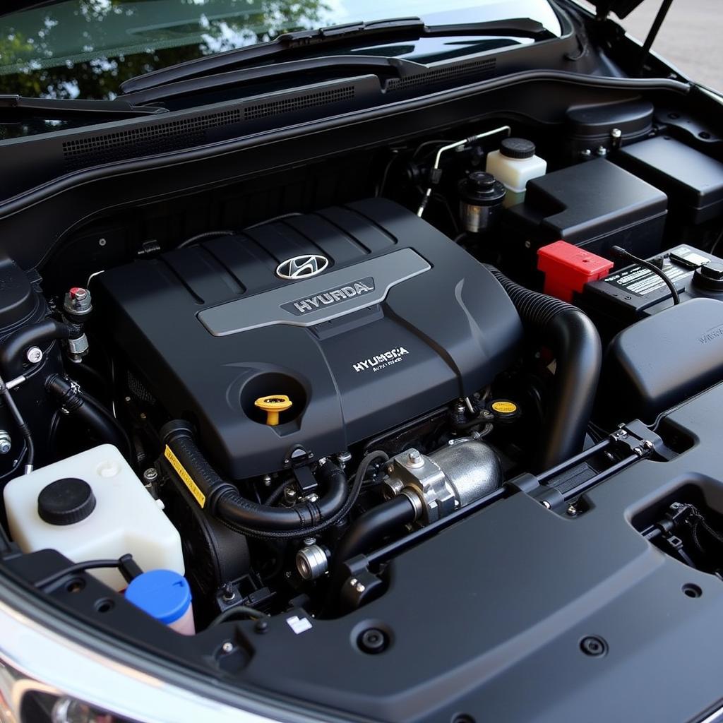 Hyundai Engine Compartment