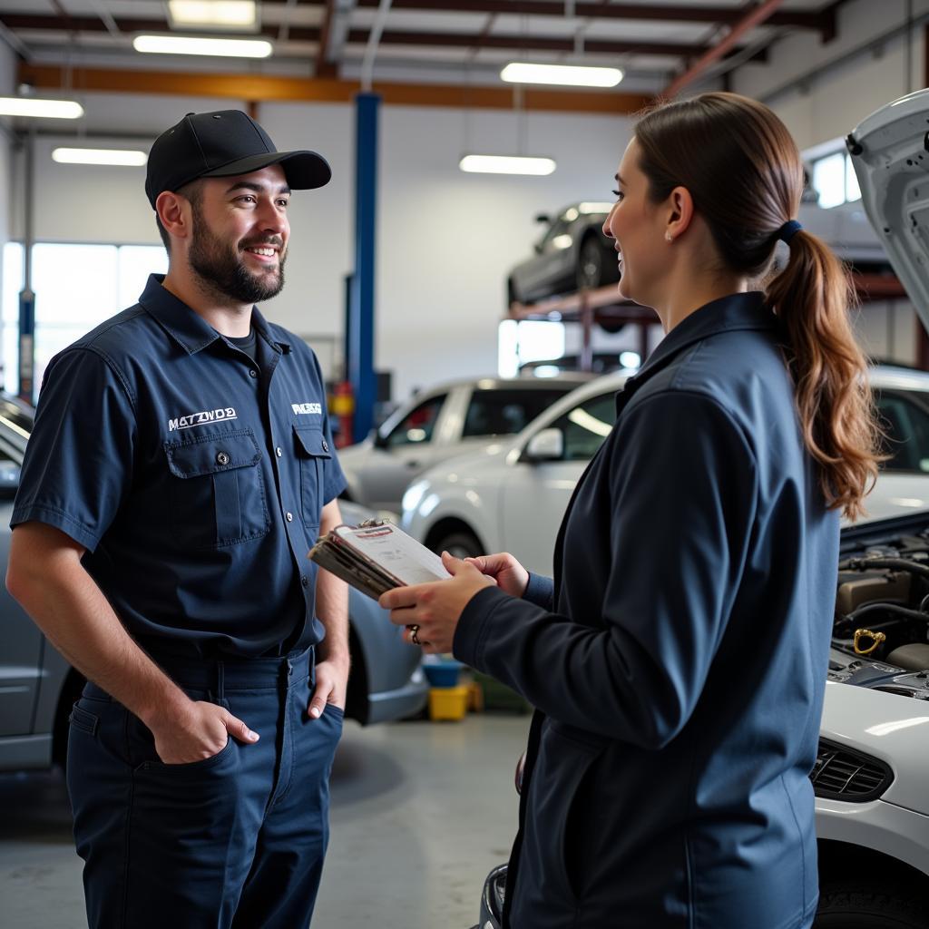 Independent mechanic shop