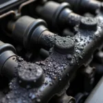 Carbon Buildup in Engine