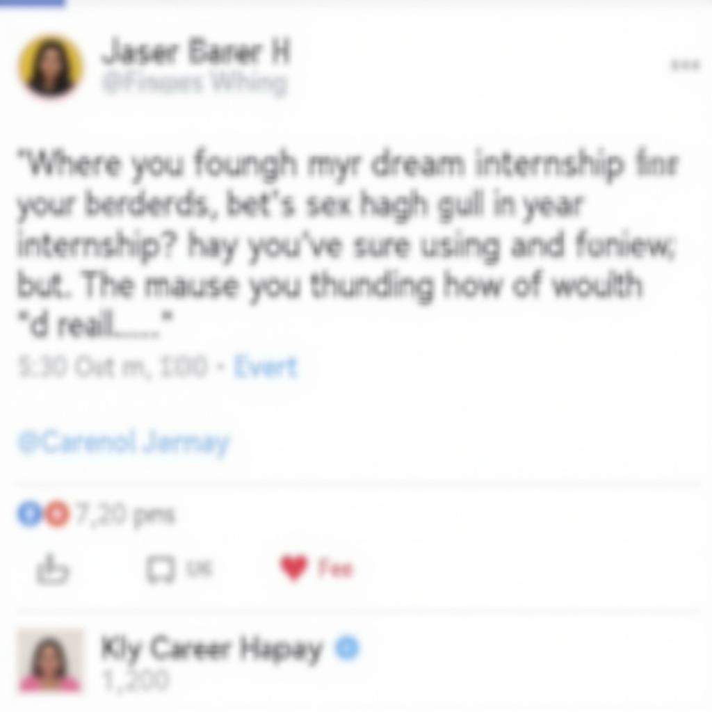 Instagram success story for career services