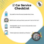 Interim Car Service Checklist