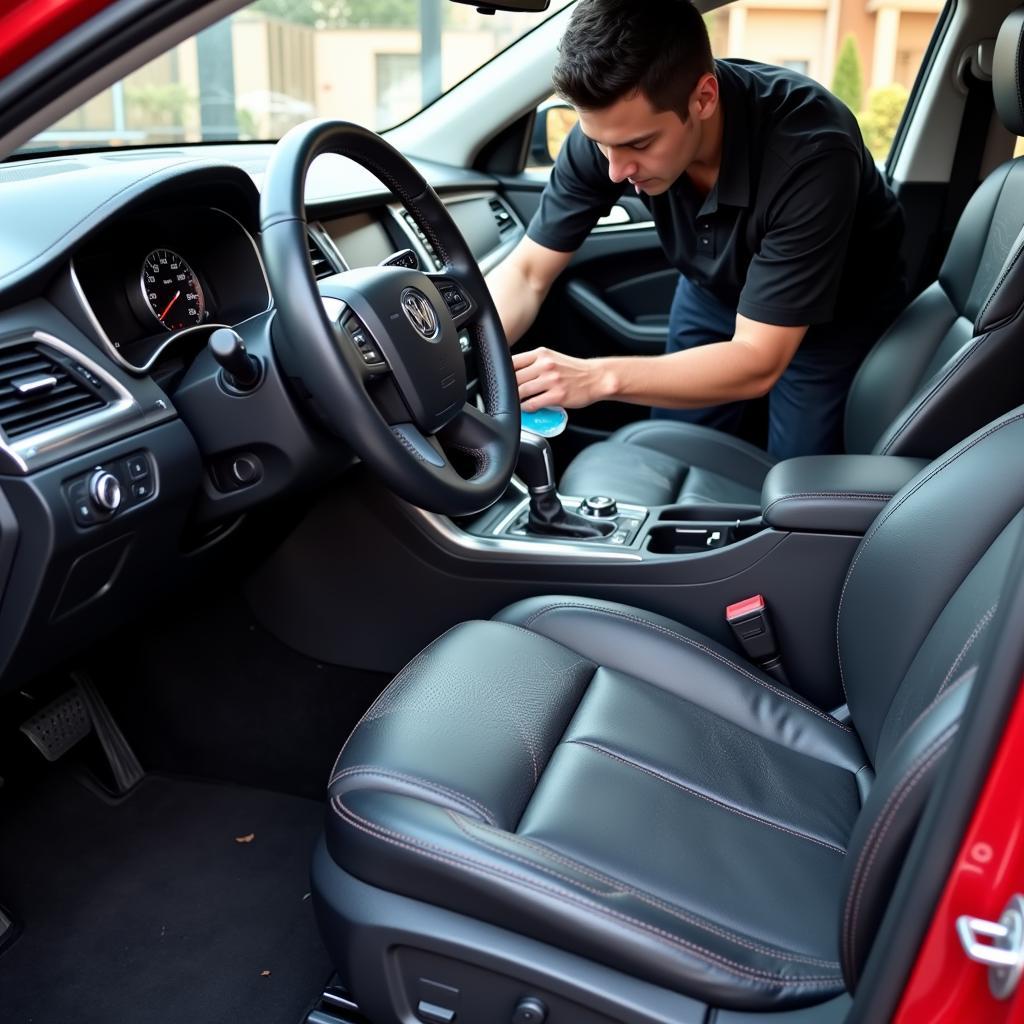 Interior Car Detailing near San Francisco Airport