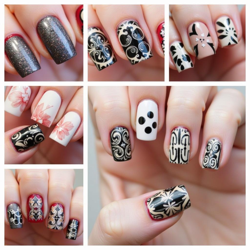 Intricate Nail Art Designs