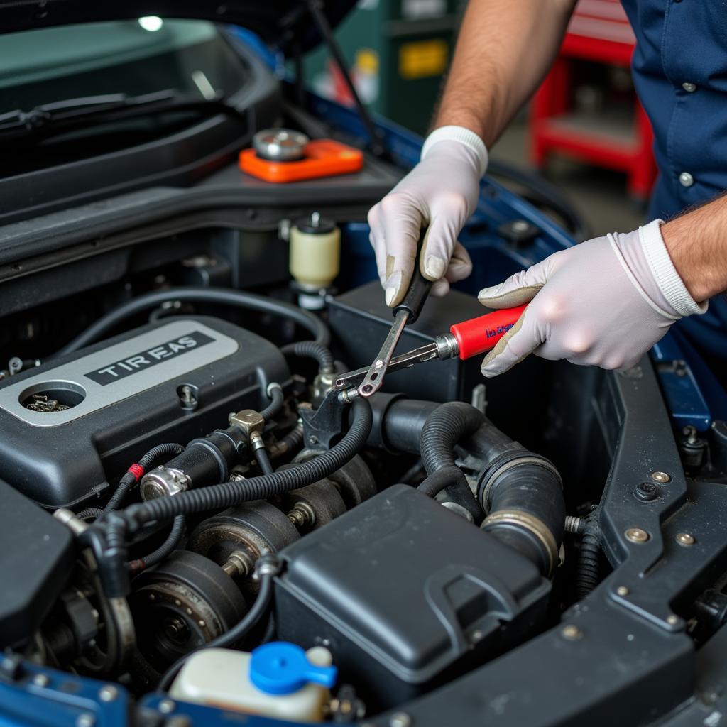 Jacksonville Auto Repair: Mechanic Working