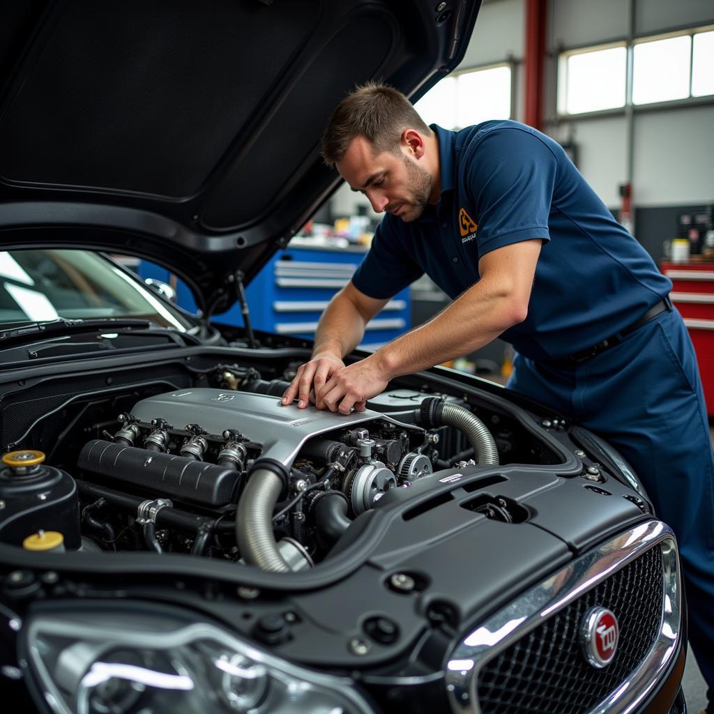 Jaguar Engine Repair