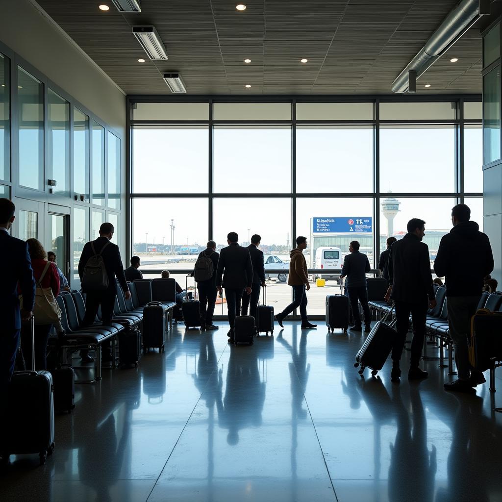 Passenger Arriving at JFK