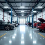 Modern car service center in Johns Creek