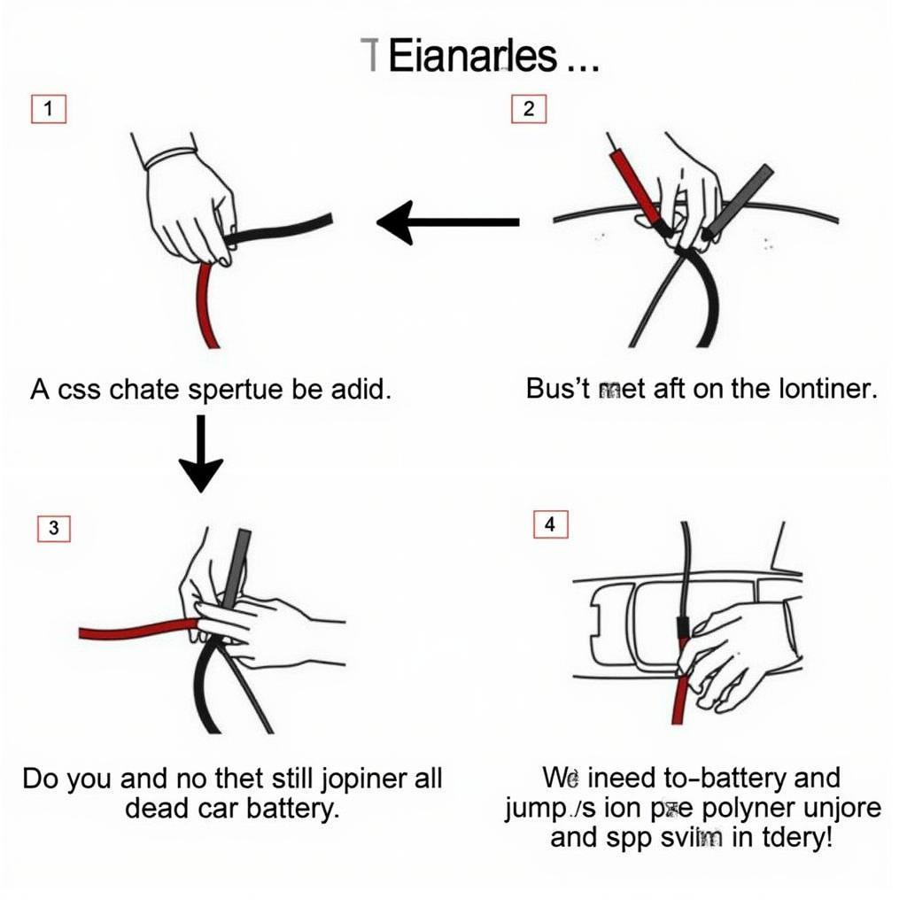 Jump Starting a Car Battery