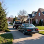 Junk car pickup