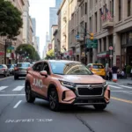 Juno Car on San Francisco Street