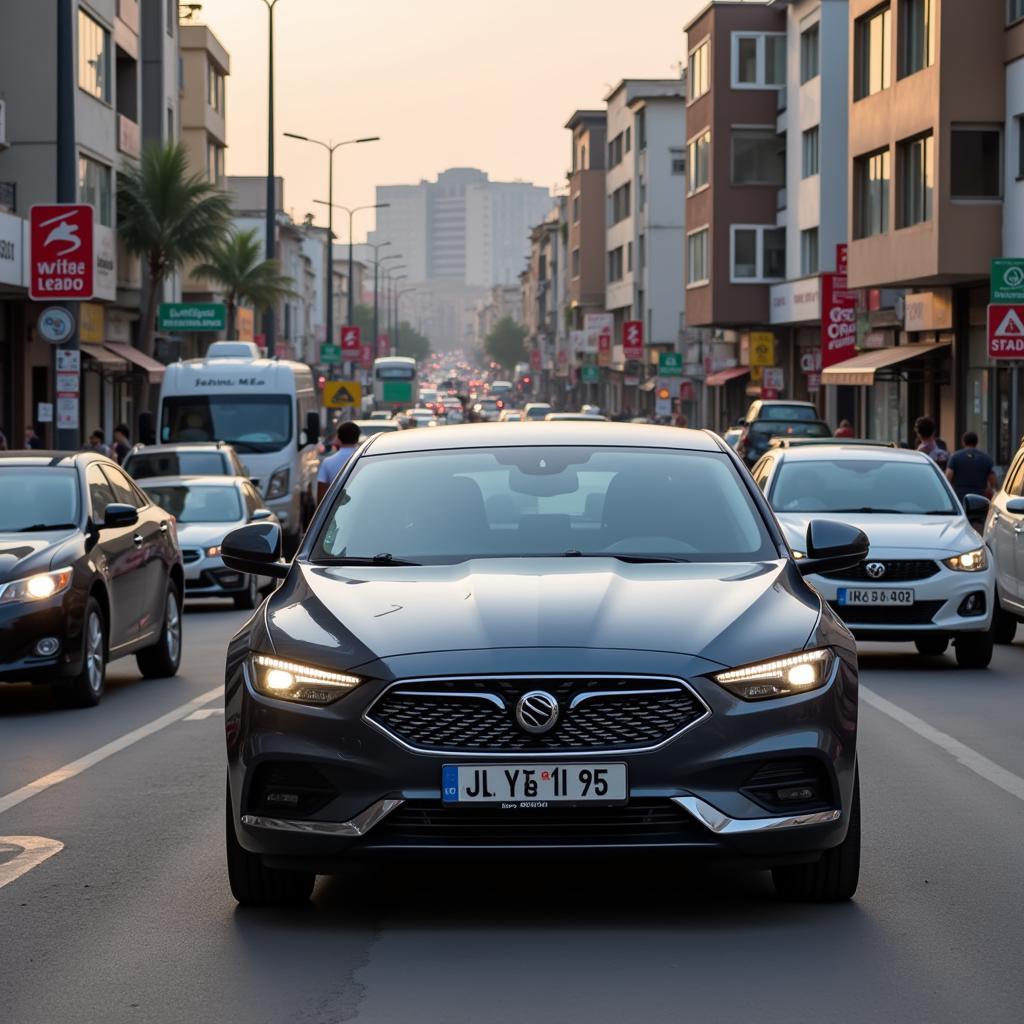 Navigating Lagos Traffic with a Leased Car