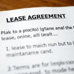 Lease Agreement Terms