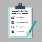 Lease Car Service Checklist