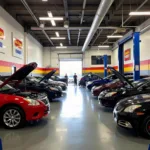 Les Schwab service bay