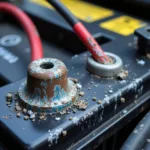 Loose and Corroded Battery Cables