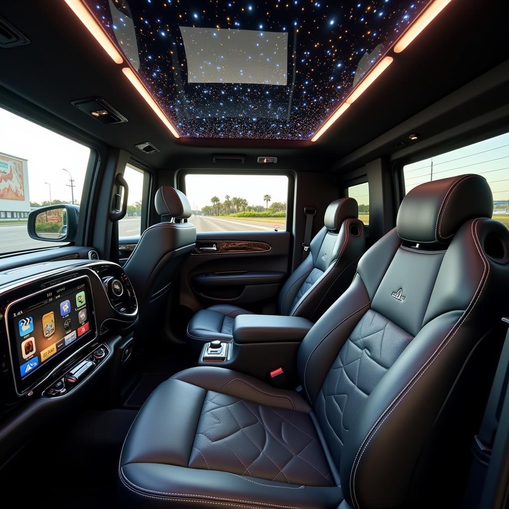 Luxury Car Service Interior