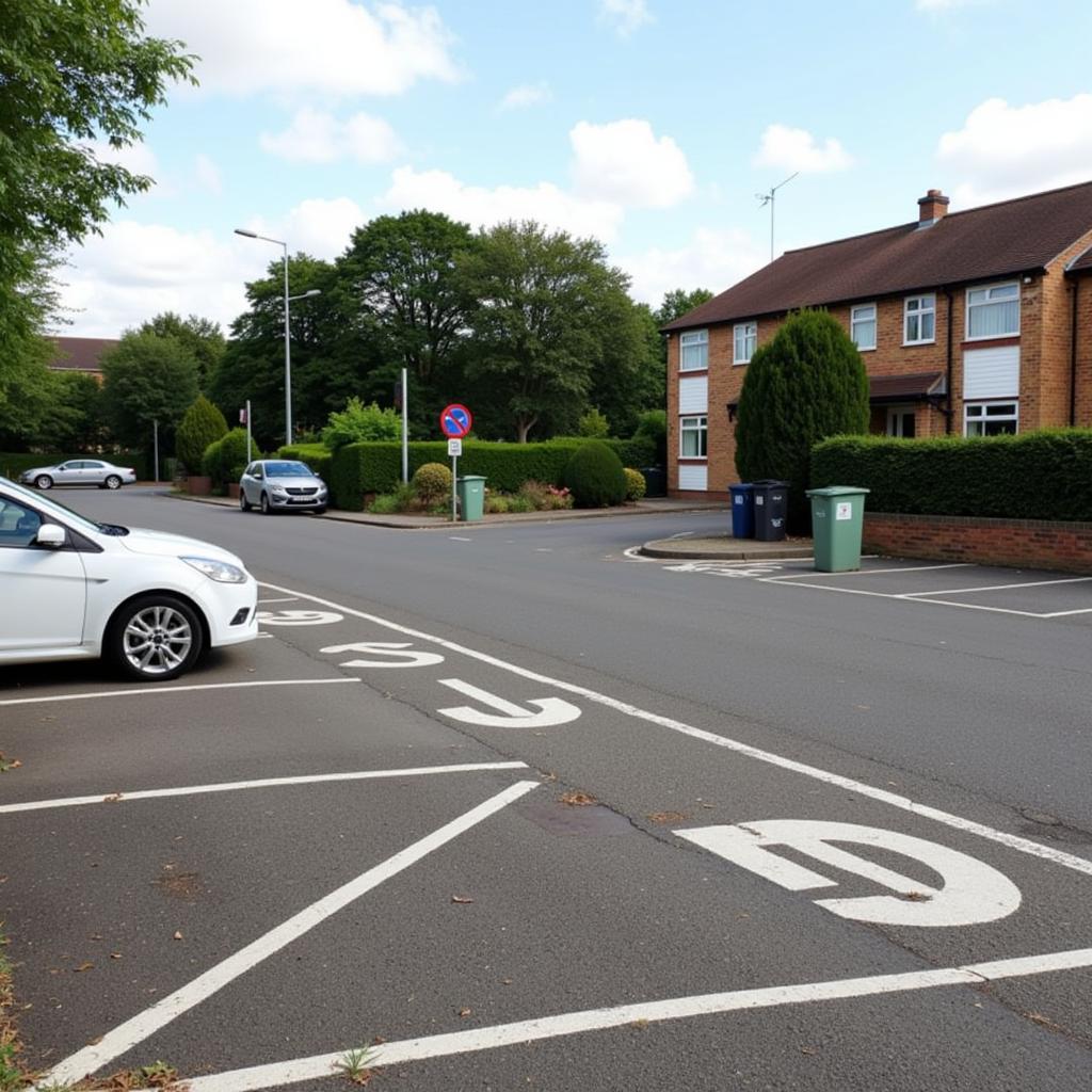 Maintained Clean Car Park Bromsgrove