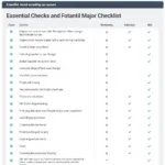 Car Major Service Checklist