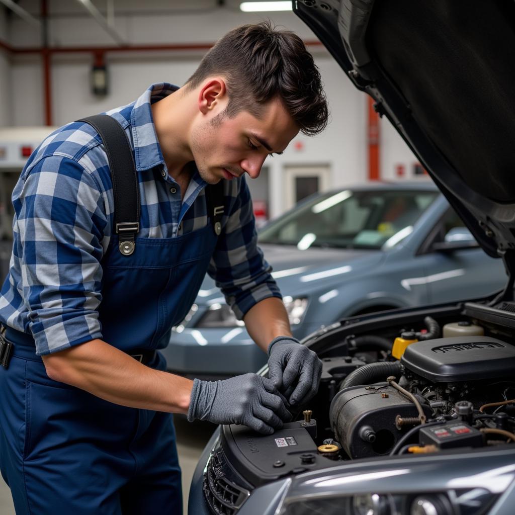 Car Engine Inspection