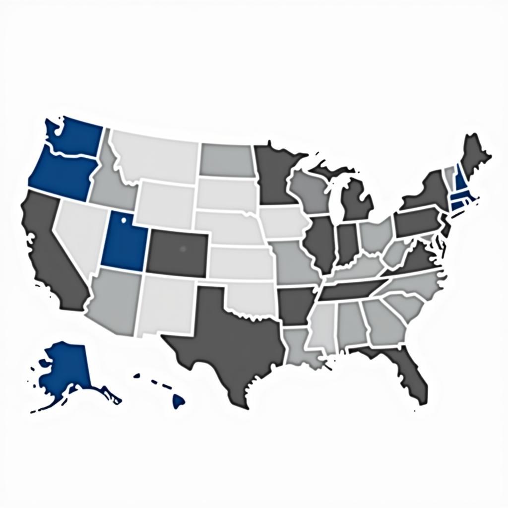 Medicaid Telehealth Coverage Map by State