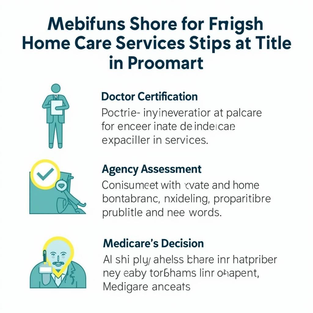 Steps for Medicare home care approval