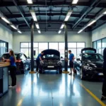 Modern car service centre in Melton Mowbray