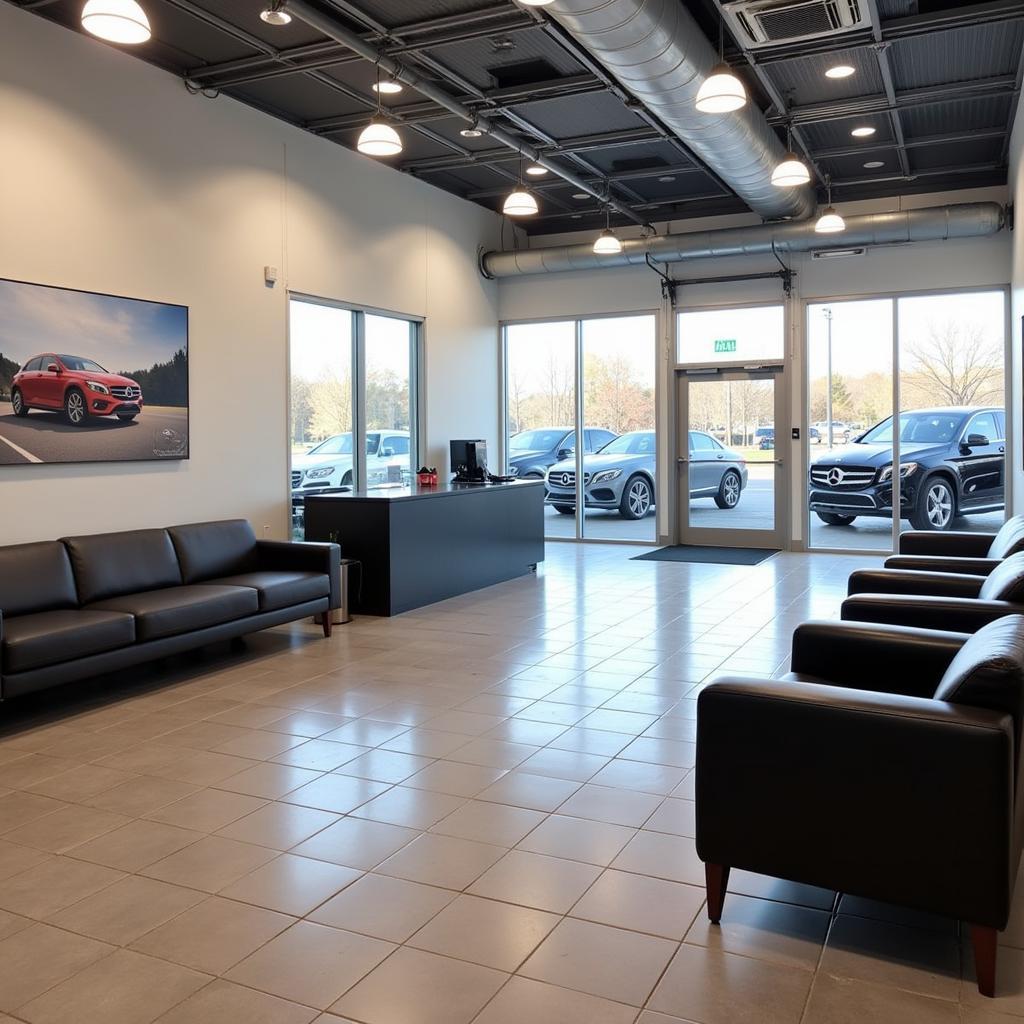 Comfortable Customer Waiting Area in North Branford Service Center