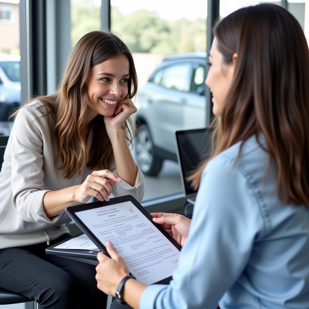 Mercedes Service Advisor