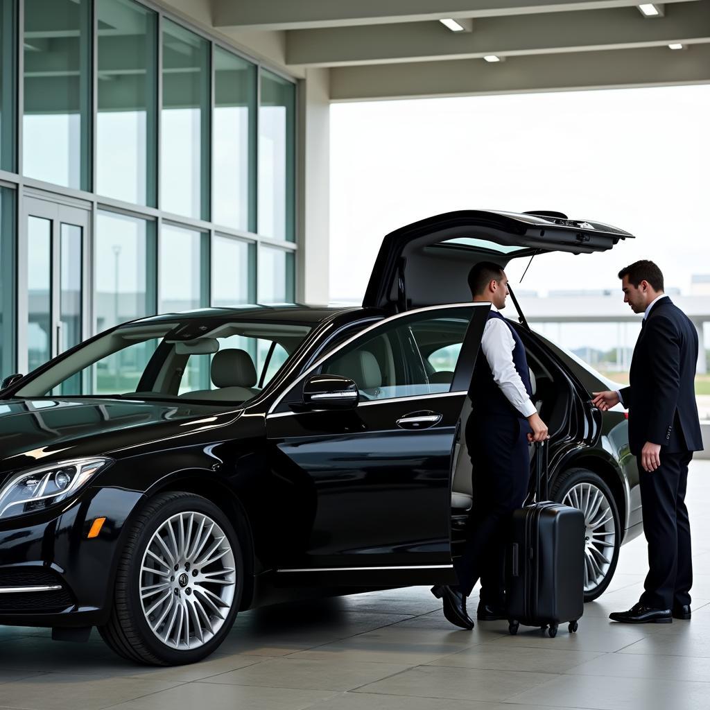 Luxury Car Service Pickup at Miami Airport