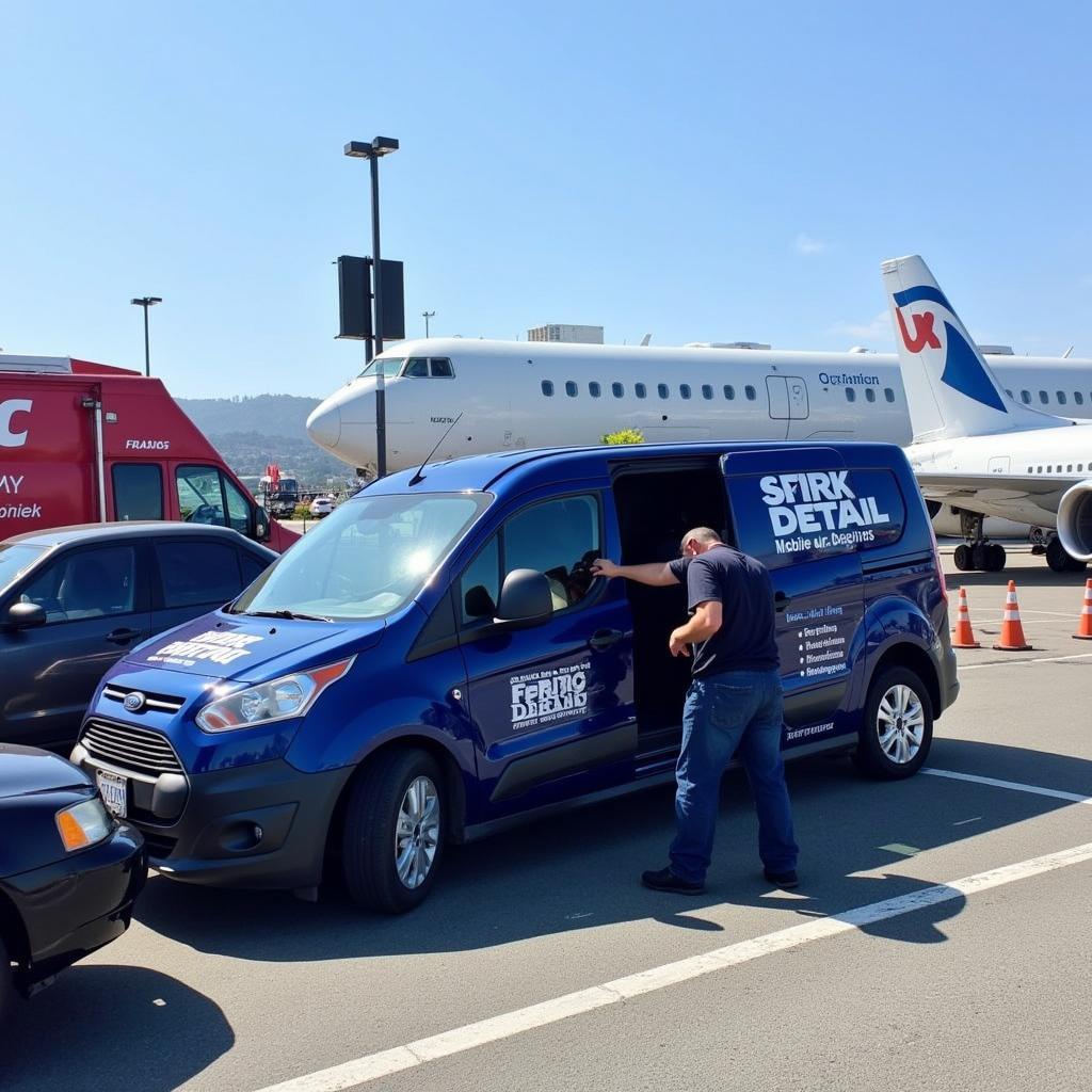 Mobile Car Detailing at San Francisco Airport