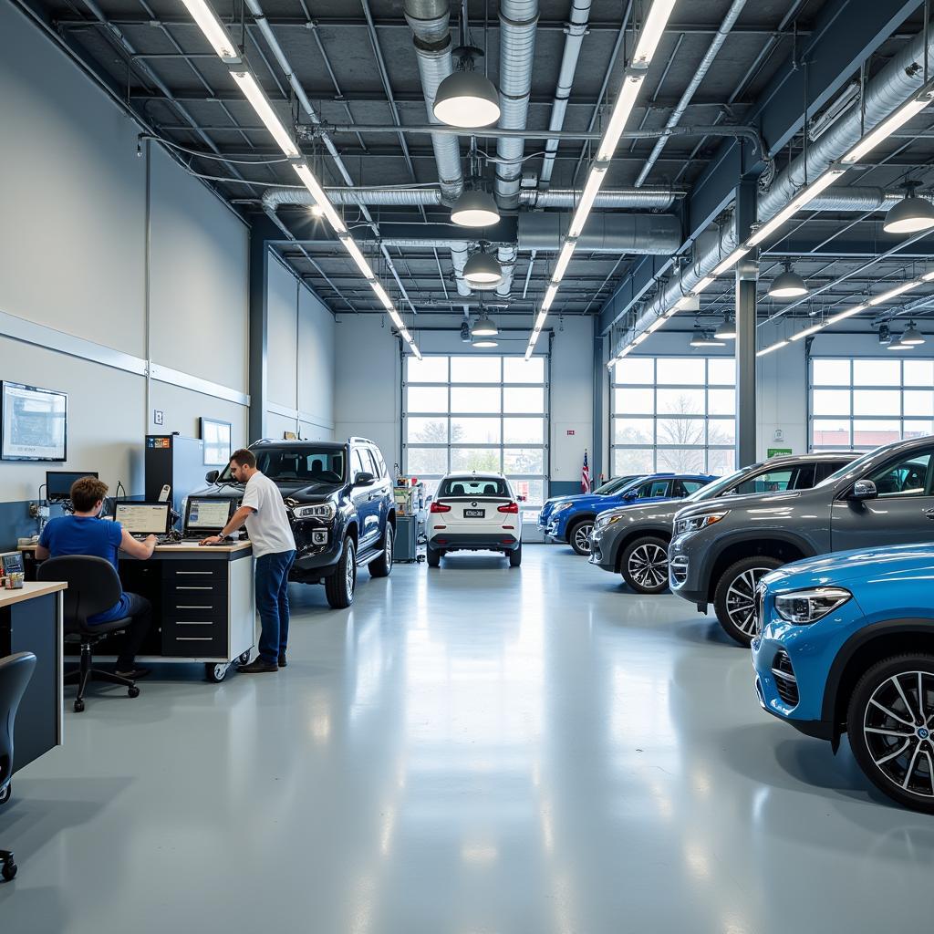 Modern AHG Car Service Center