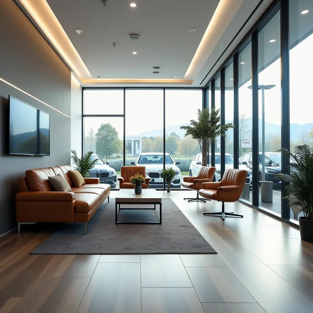 BMW Dealership Customer Lounge