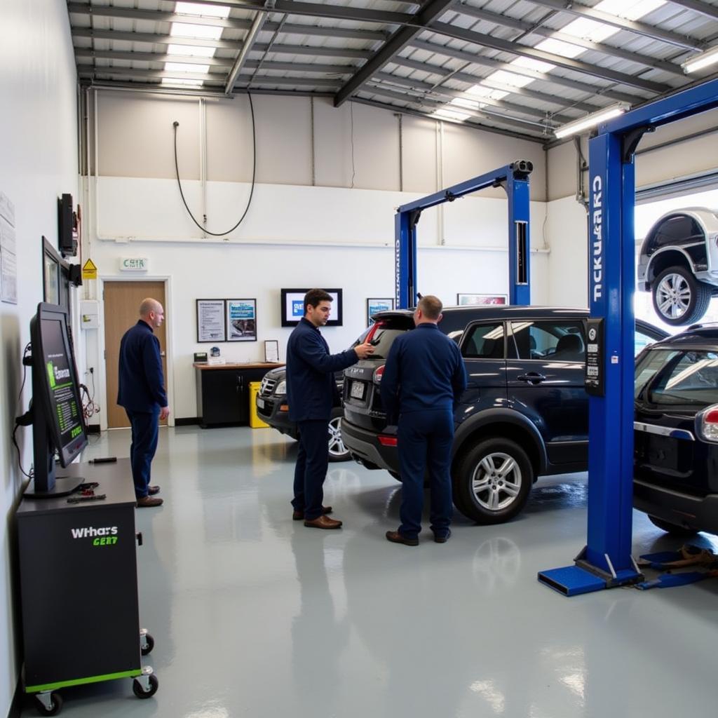 Modern Car Service Center in Mackay