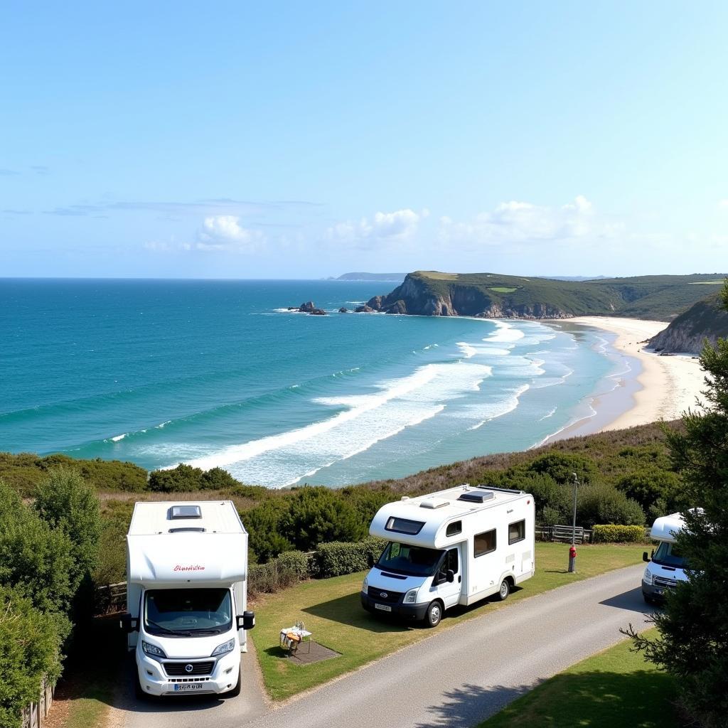 Parking for motorhomes in La Tranche-sur-Mer