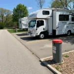 Motorhome Service Area with Disposal Point