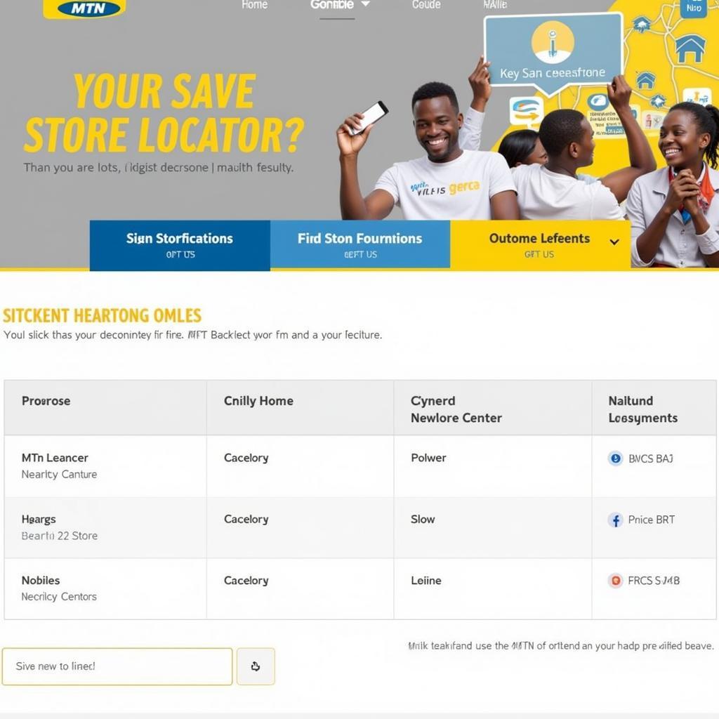 MTN Service Center Locator