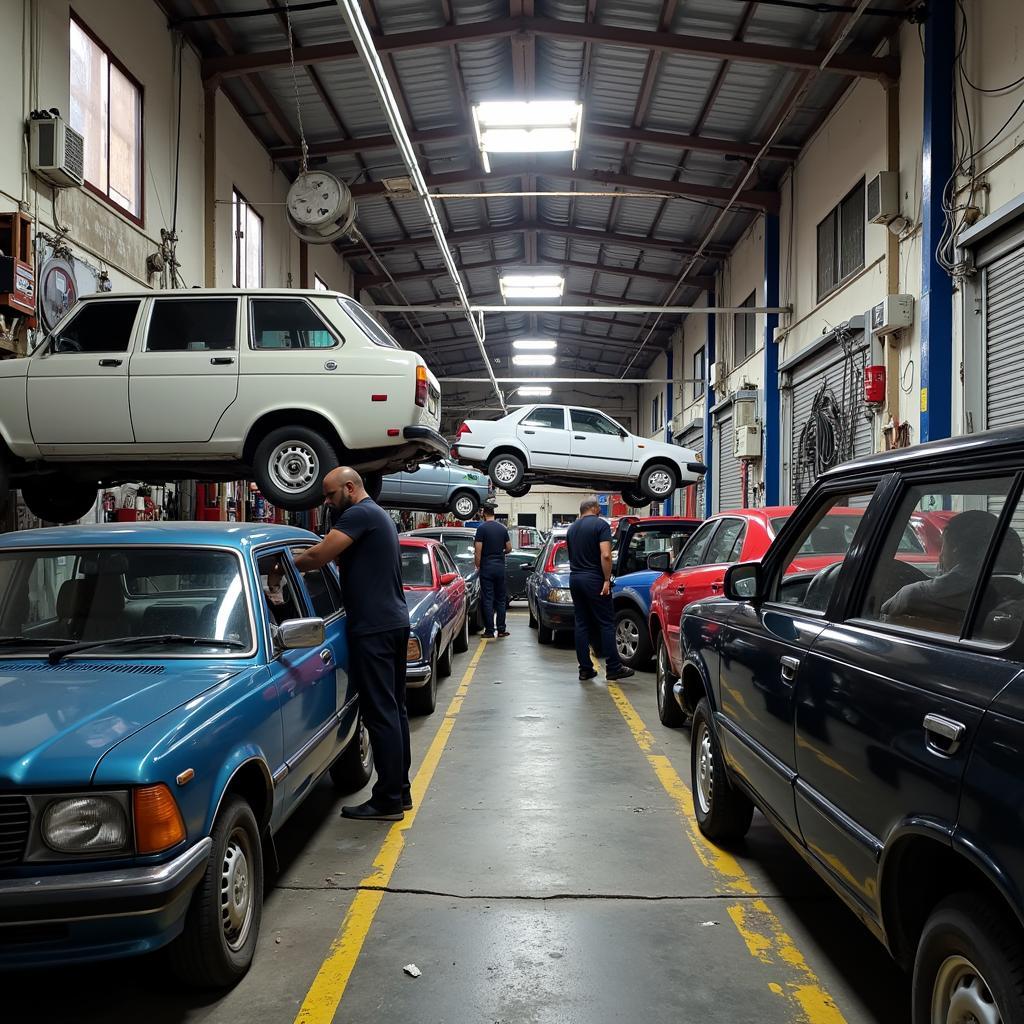 Car repair shop in Mumbai