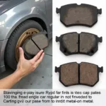 Neglected Car Brake Pads Leading to Safety Hazard