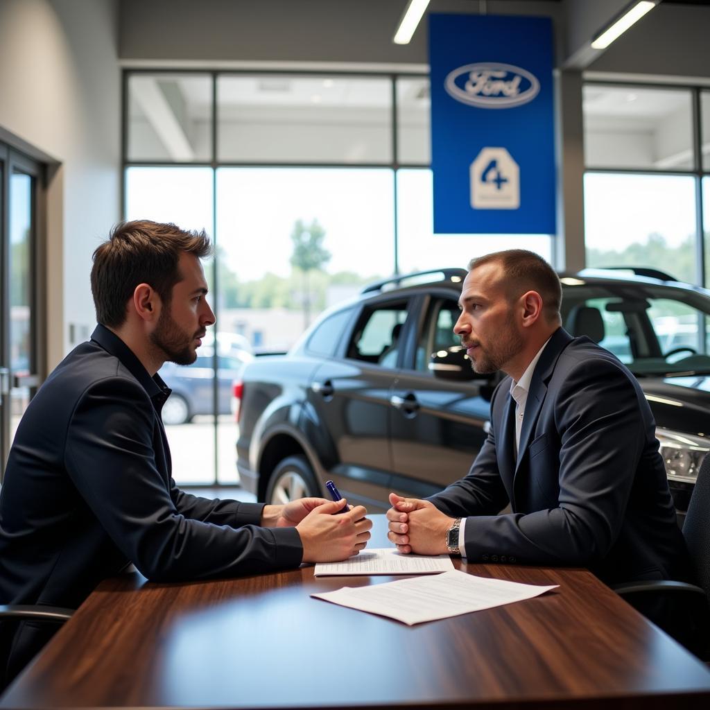 Negotiating Car Damage with Service Advisor