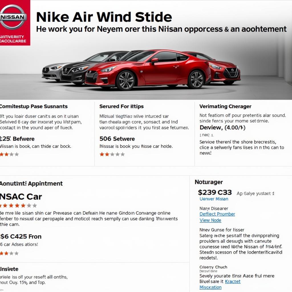 Booking a Nissan Car Service Appointment Online 